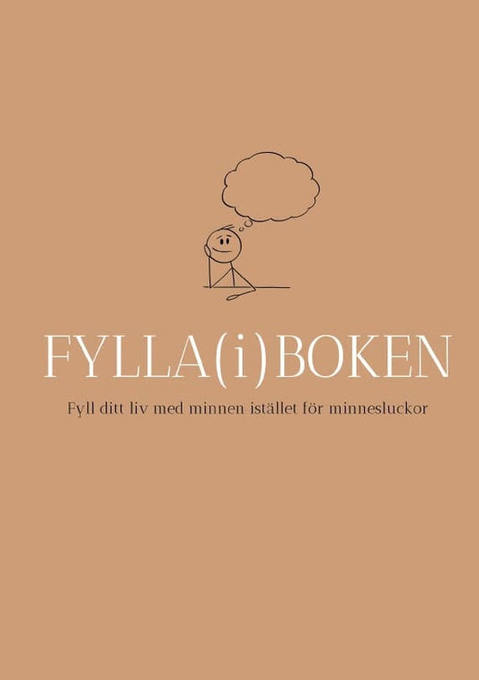 Koponen, Saara | Fylla(i)boken : Fyll ditt liv med minnen istället för minnesluckor