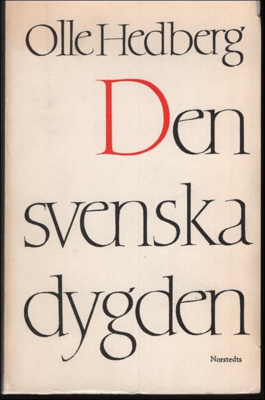 Hedberg, Olle | Den svenska dygden