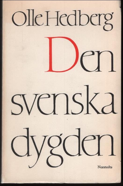 Hedberg, Olle | Den svenska dygden