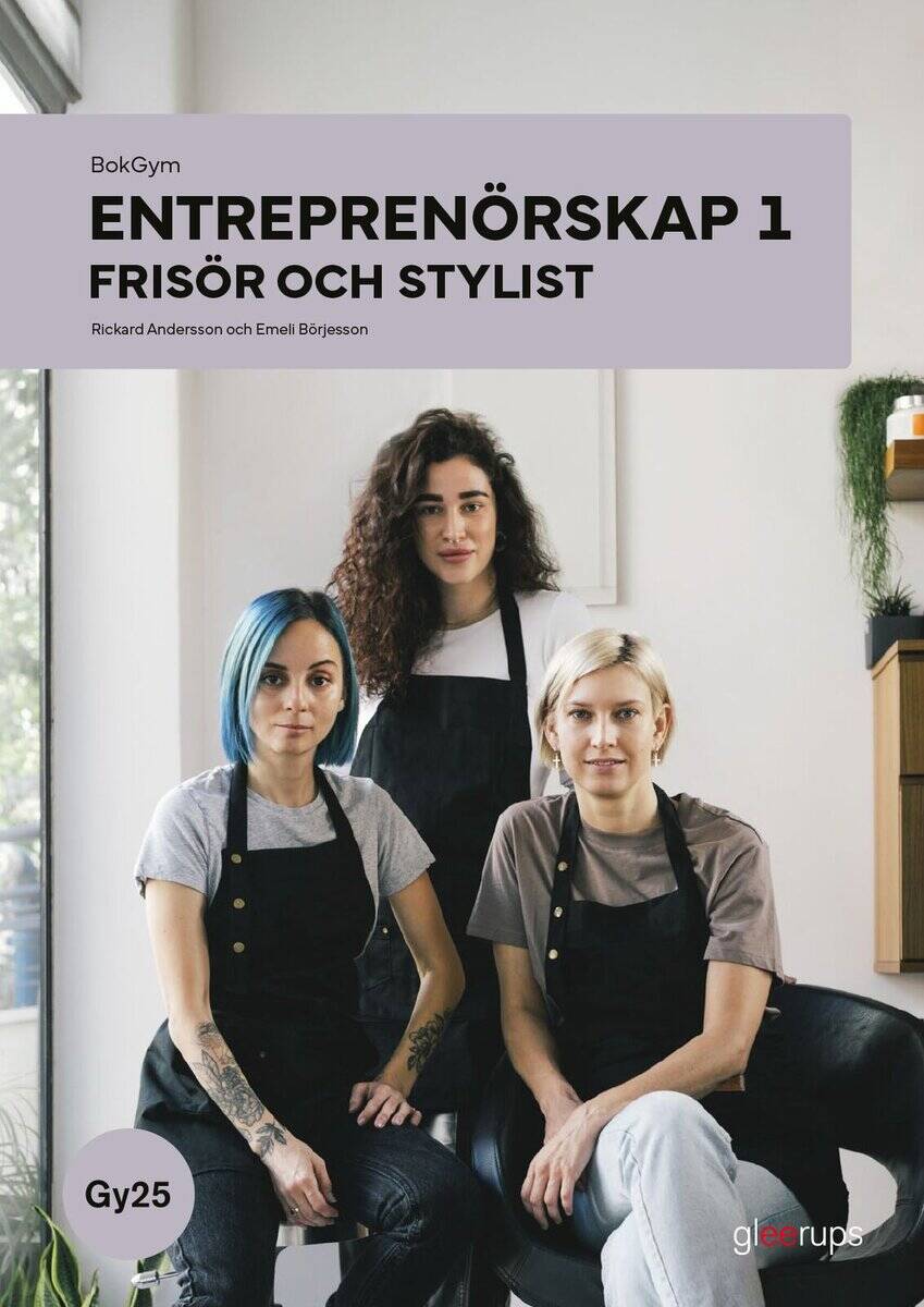 Börjesson, Emeli | BokGym Entreprenörskap 1, Frisör, bok, Gy25