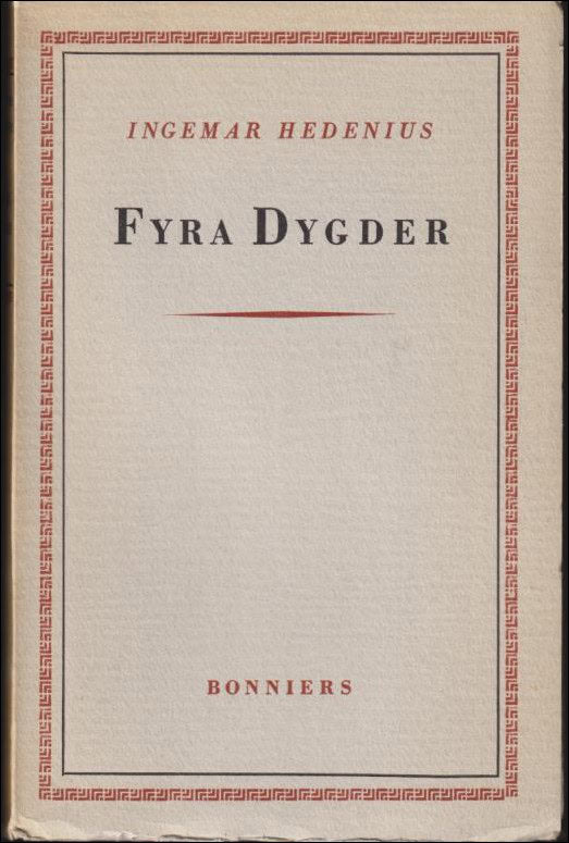 Hedenius, Ingemar | Fyra dygder