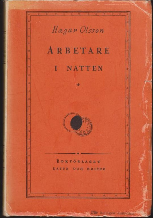 Olsson, Hagar | Arbetare i natten