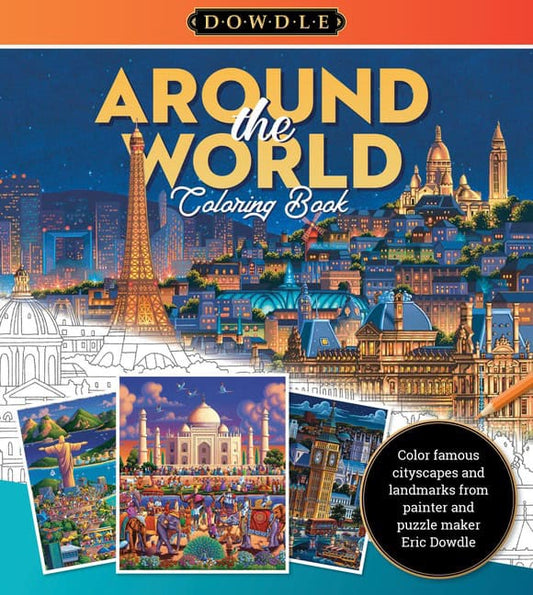 Eric Dowdle | Eric Dowdle Coloring Book : Around the World