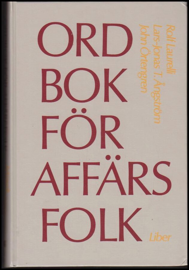 Laurelli, Rolf | Ordbok för affärsfolk