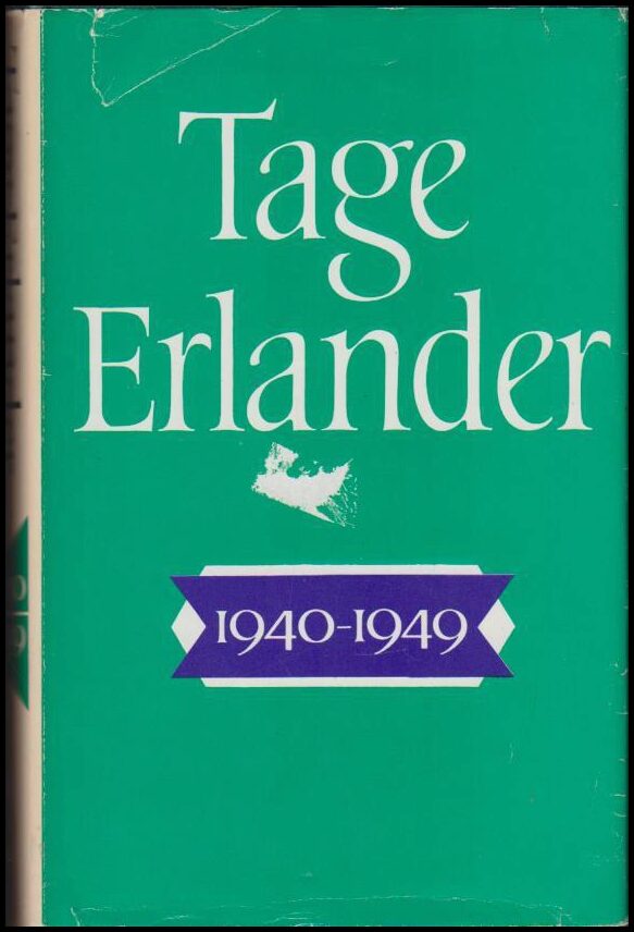 Erlander, Tage | Tage Erlander. 1940-1949