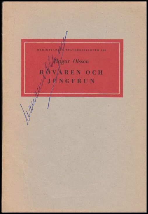 Olsson, Hagar | Rövaren och jungfrun