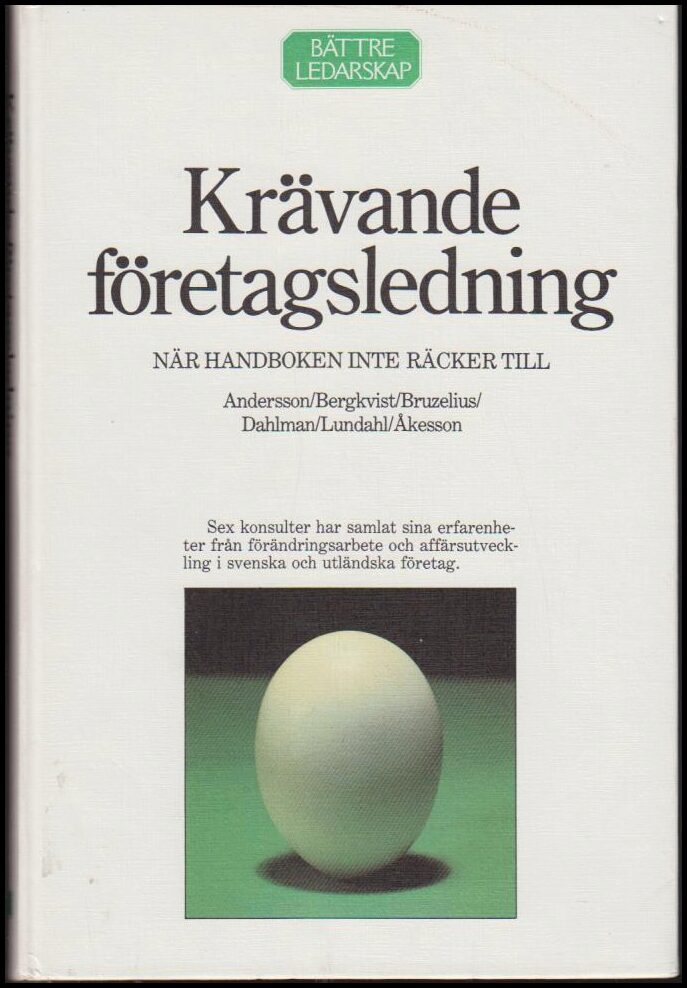 Abramson, Lars (red.) | Krävande företagsledning : När handboken inte räcker till