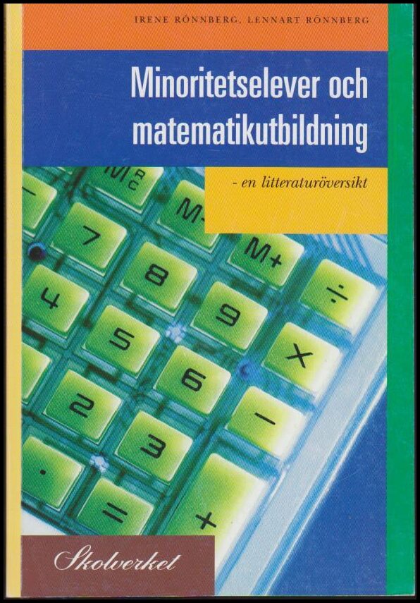 Rönnberg, Irene | Rönnberg, Lennart | Minoritetselever och matematikutbildning