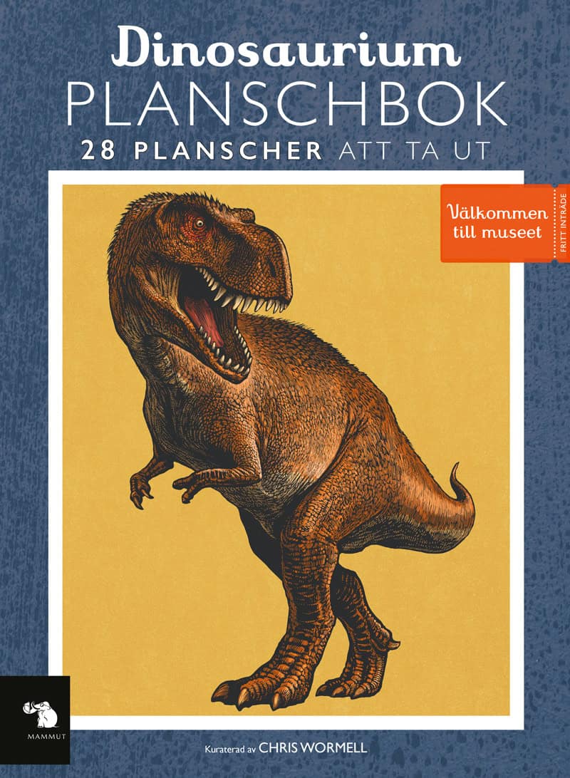 Wormell, Chris | Dinosaurium Planschbok