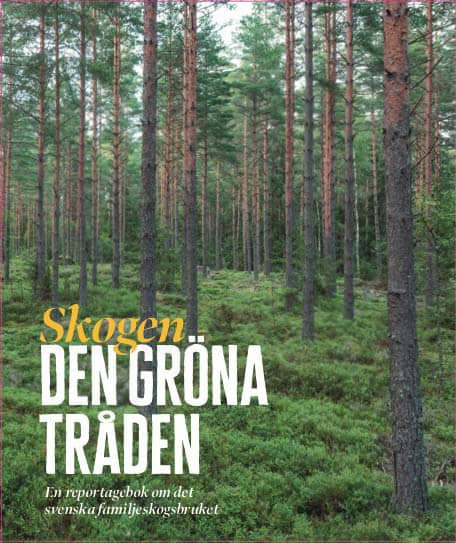 Gramer, Maria [red.] | Skogen : Den gröna tråden - en reportagebok om det svenska familjeskogsbruket