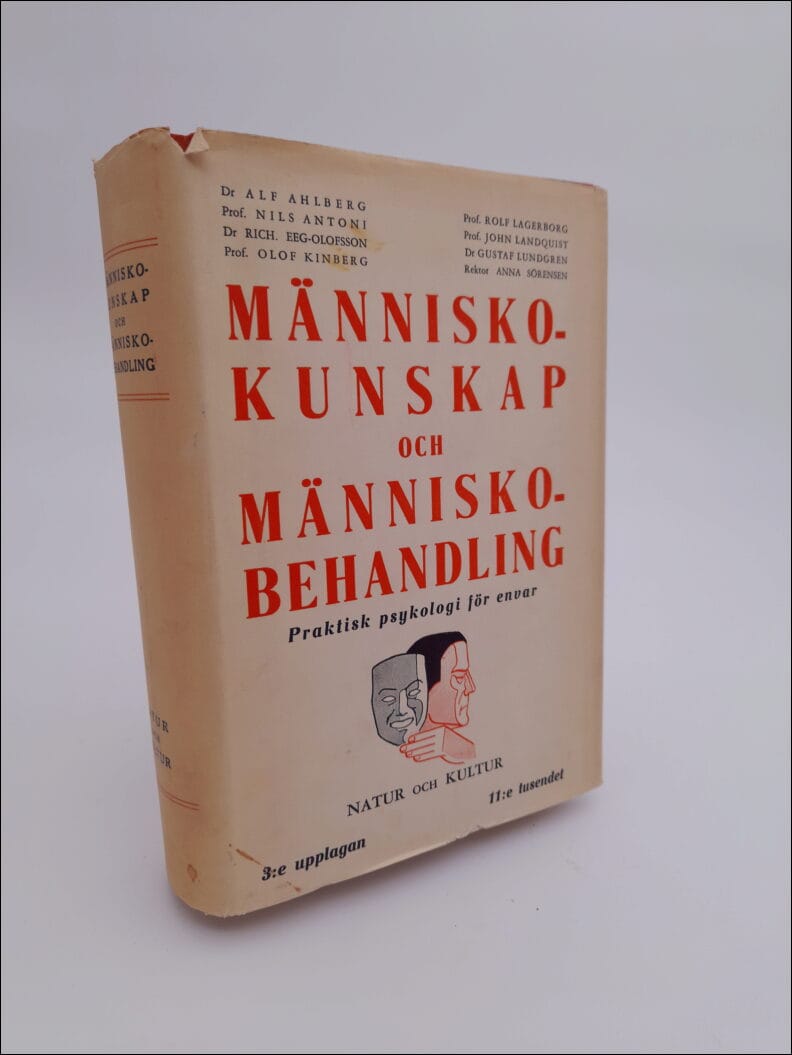 Ahlberg, Alf | Männisokunskap och människobehandling
