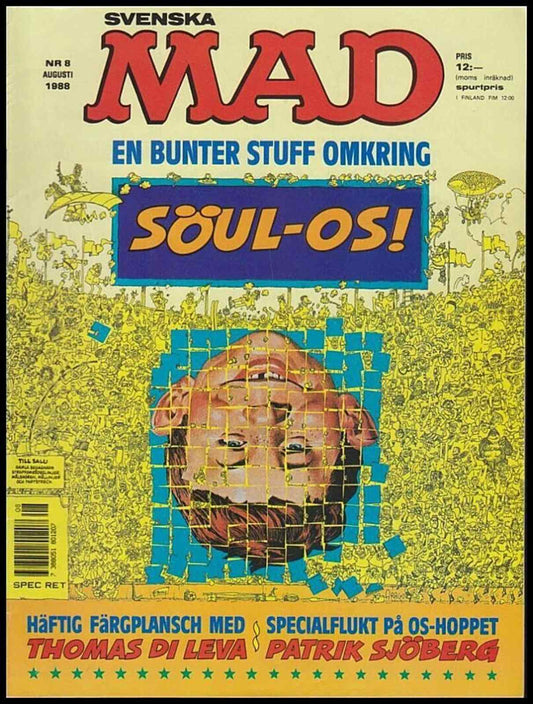 Svenska MAD Magazine | 1988 / 8 : En bunter stuff omkring Söul-OS!