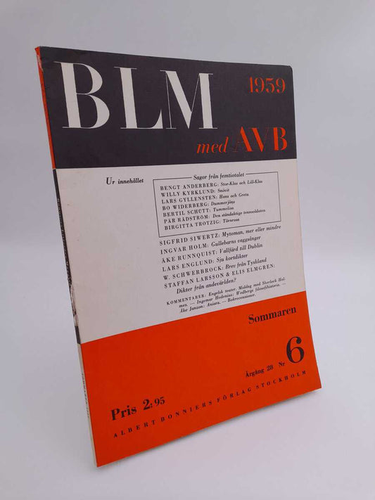 Bonniers litterära magasin | 1959/6