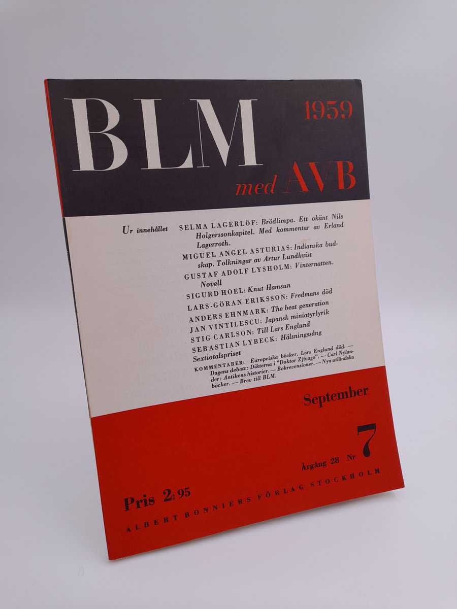 Bonniers litterära magasin | 1959/7