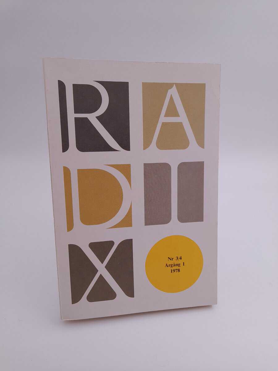 Radix | 1978/3/4