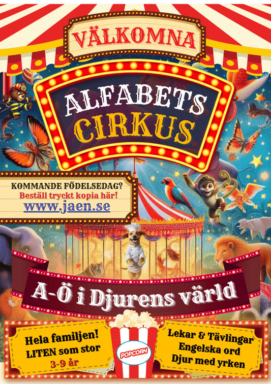 Alfabetscirkus | A-Ö i Djurens värld