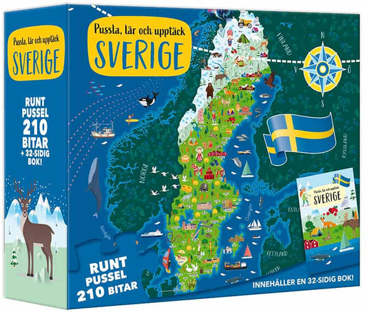 Pesavento, Giulia | Pussla, lär och upptäck Sverige