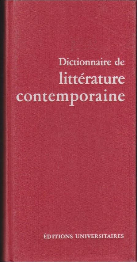 Boisdeffre, Pierre de | Dictionnaire de littérature contemporaine