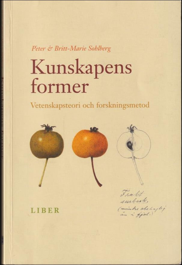 Sohlberg, Peter & Sohlberg, Britt-Marie | Kunskapens former : Vetenskapsteori och forskningsmetod