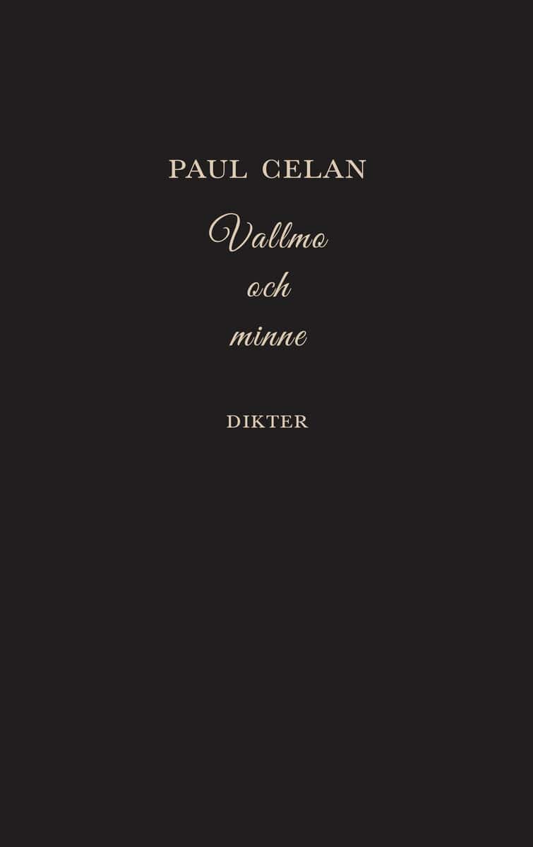 Celan, Paul | Vallmo och minne