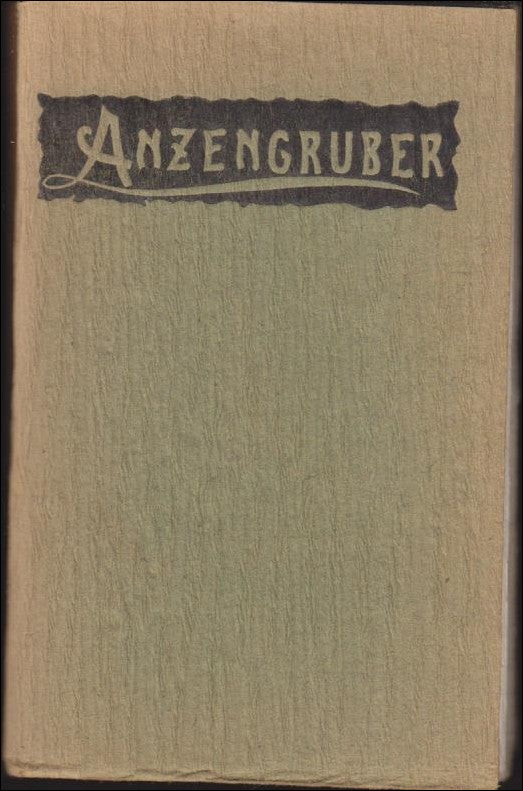 Bolin, Wilhelm | Ludvig Anzengruber : Biografisk och litterär minnesbild : Jämte valda berättelser