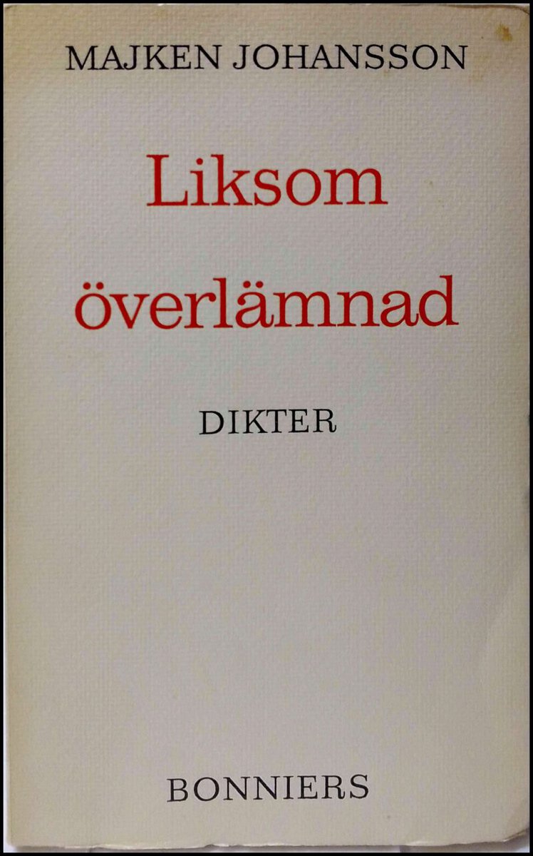 Johansson, Majken | Liksom överlämnad