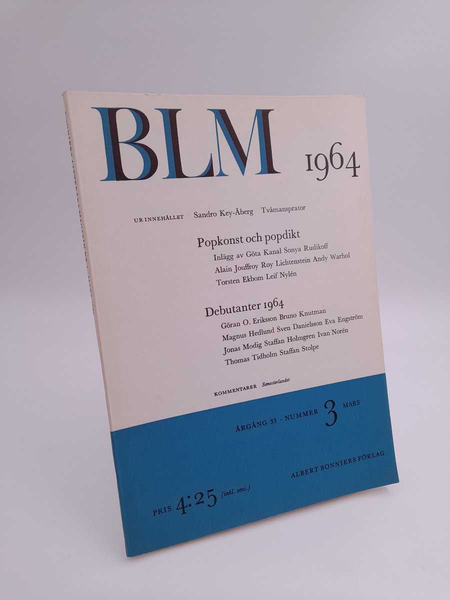 Bonniers litterära magasin | 1964/3