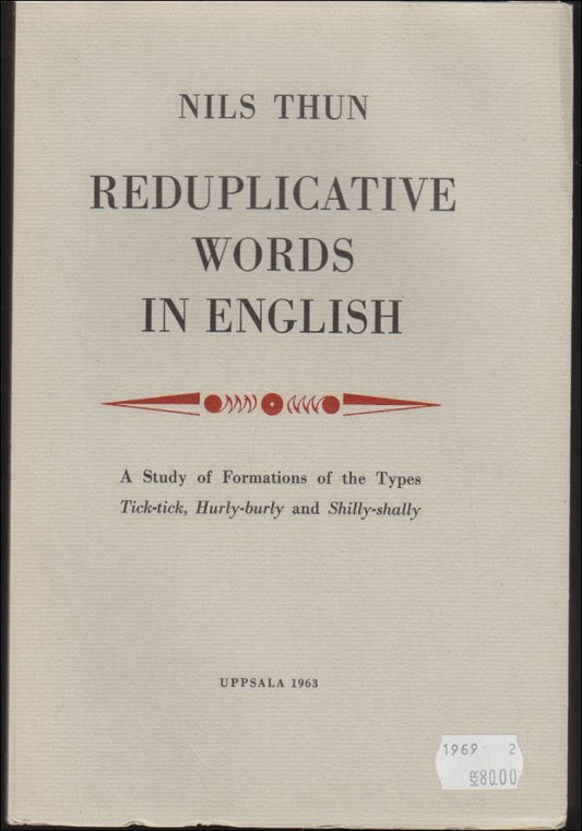 Thun, Nils | Reduplicative Words in English