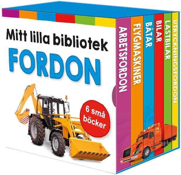 Mitt lilla bibliotek. Fordon : Fordon 6 små böcker