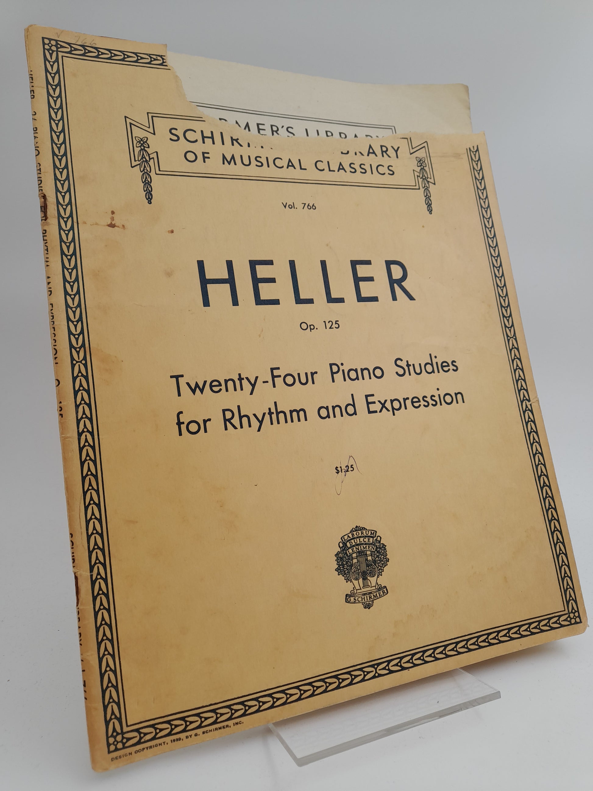 Scharfenberg, WM (red) | Stephen Heller Op. 125 : Twenty-Four Piano Studies for Rhythm and Expression