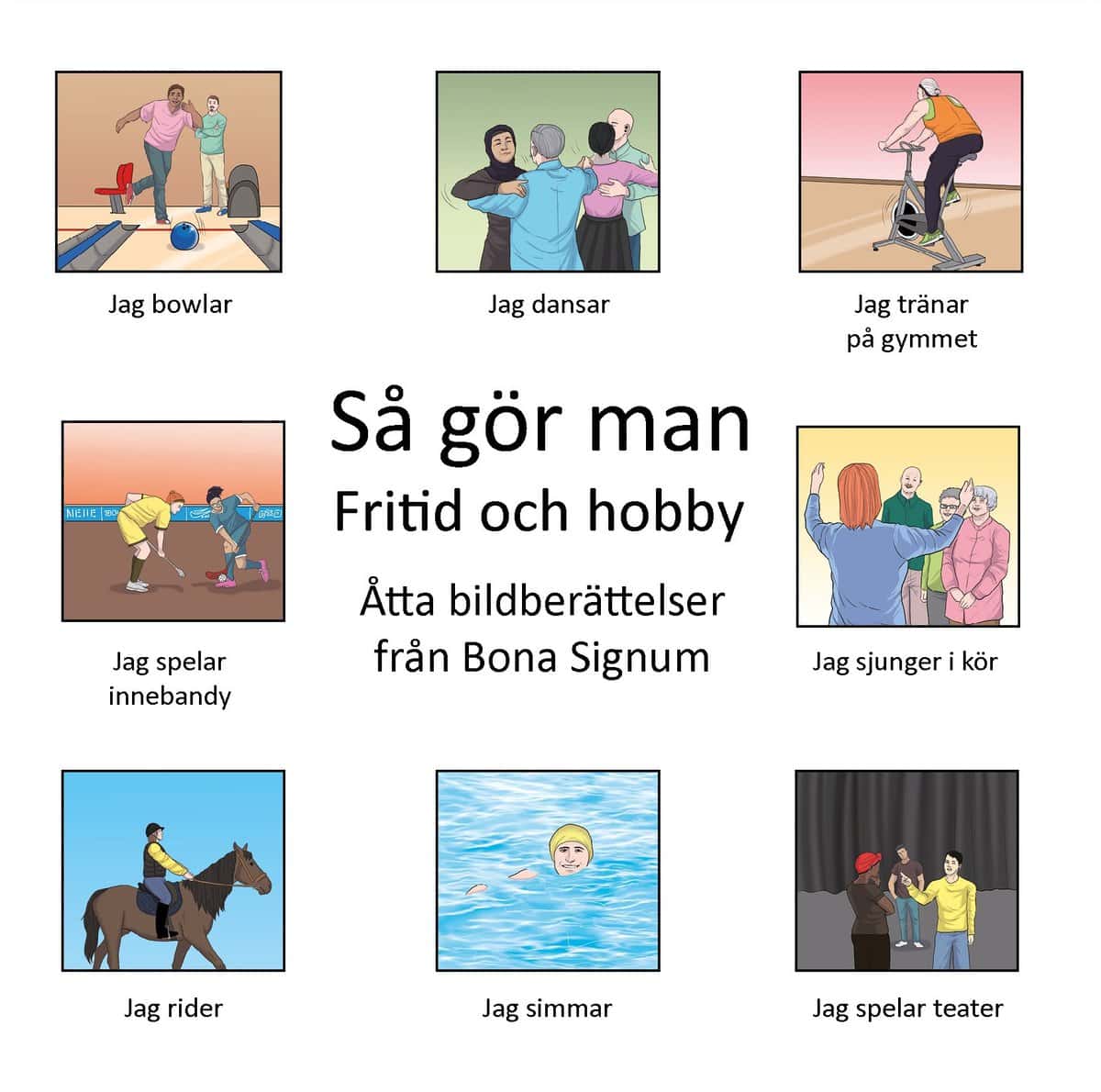 Gomér, Ann | Så gör man Fritid och hobby : Ask med åtta bildberättelser