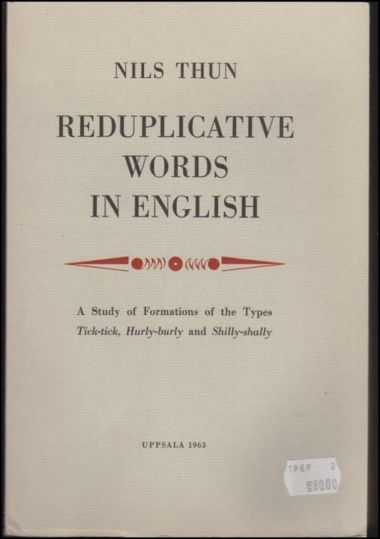 Thun, Nils | Reduplicative Words in English