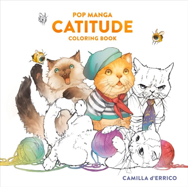 d'Errico, Camilla | Pop Manga Catitude Coloring Book