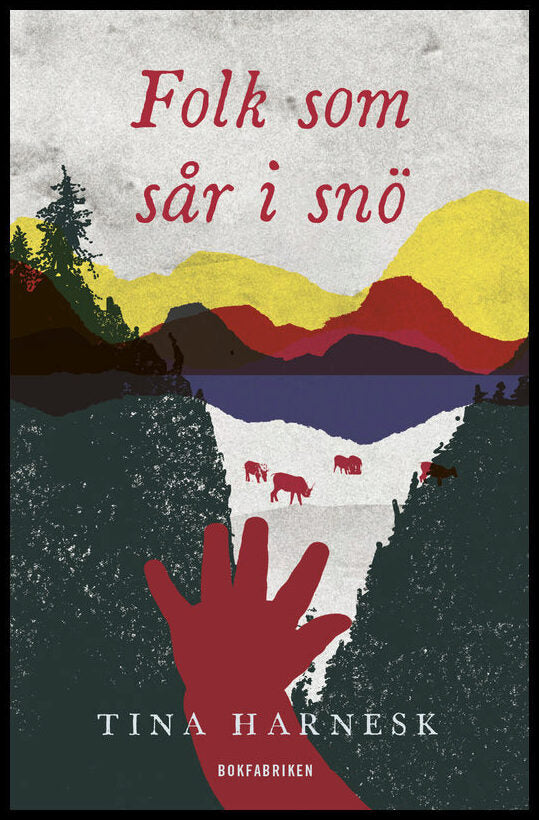 Harnesk, Tina | Folk som sår i snö