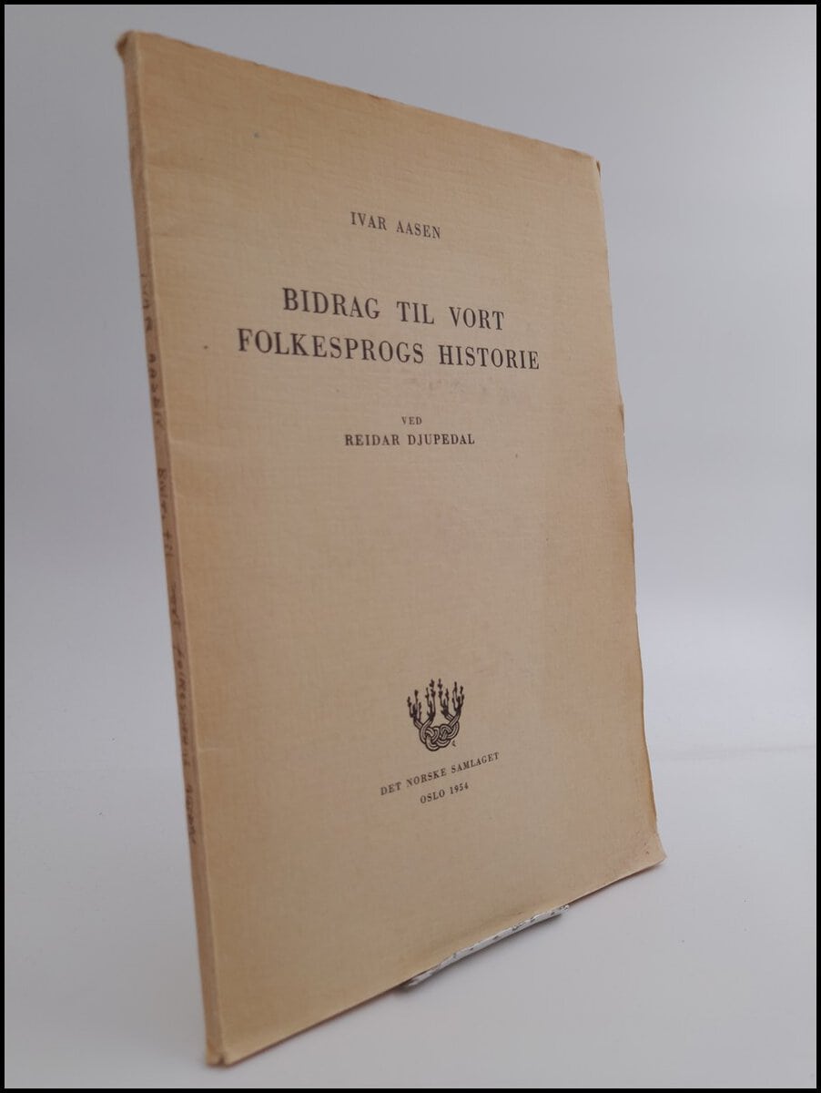 Aasen, Ivar | Bidrag til vort folkesprogs historie