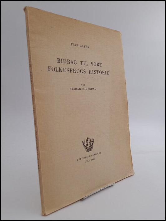 Aasen, Ivar | Bidrag til vort folkesprogs historie