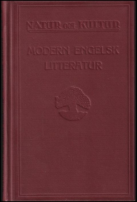 Brunius, August | Modern engelsk litteratur