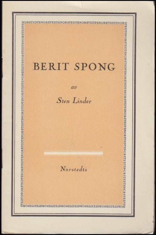 Linder, Sten | Berit Spong