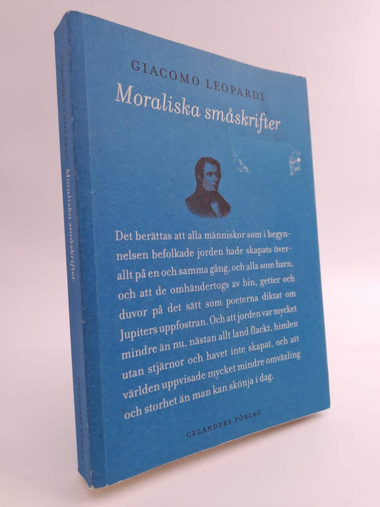 Leopardi, Giacomo | Moraliska småskrifter