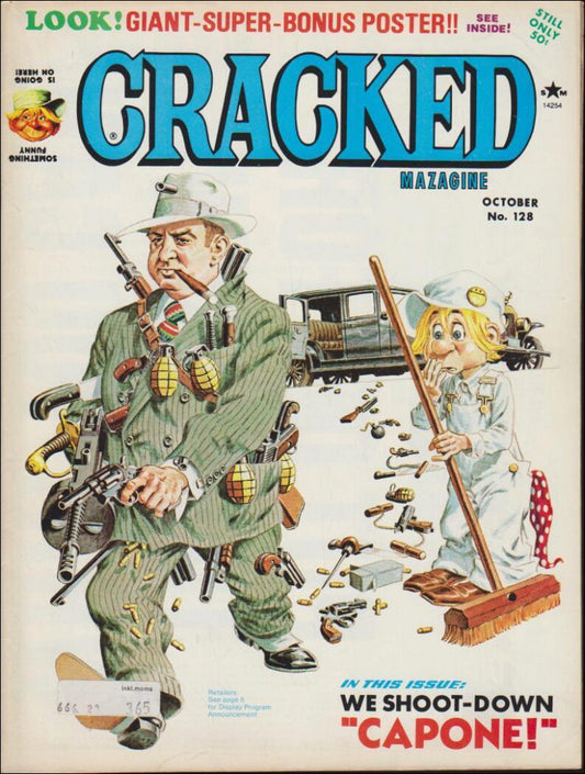 CRACKED Magazine | 1975 / 128 : In this issue: We shoot-down 'Capone!'