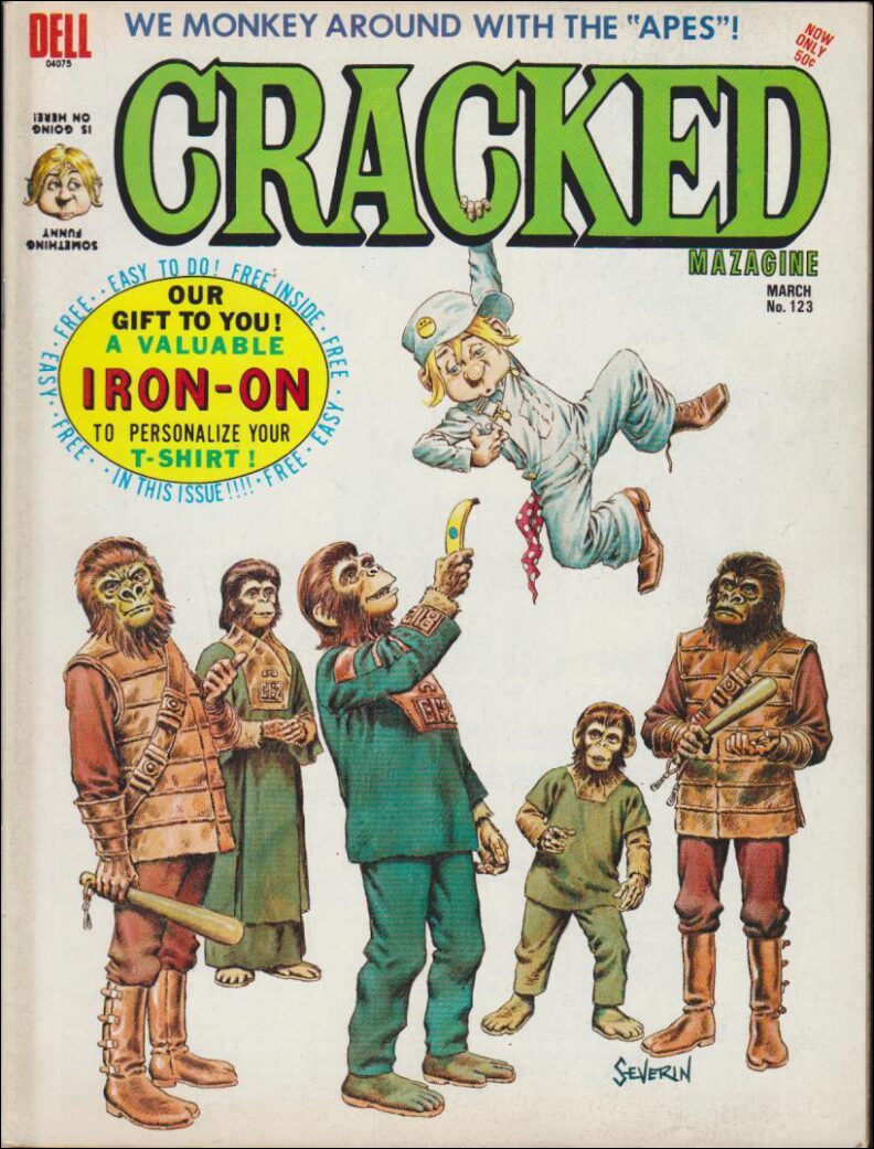 CRACKED Magazine | 1975 / 123 : We monkey around with the 'apes'!