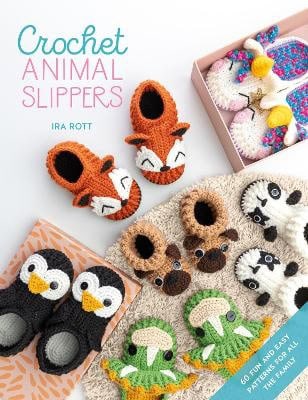 Rott, IRA | Crochet Animal Slippers