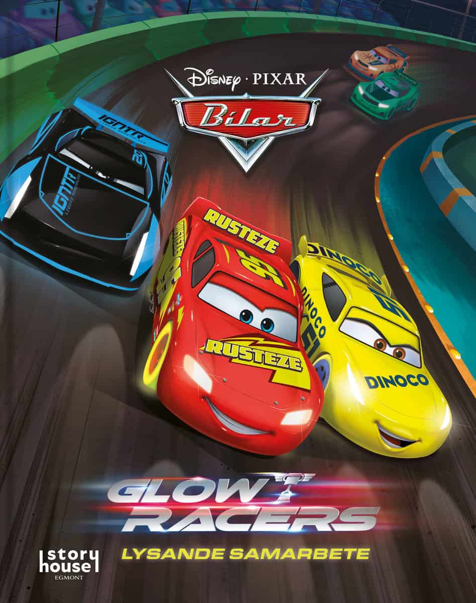Bilar. Glow racers : GLOW RACERS - LYSANDE SAMARBETE