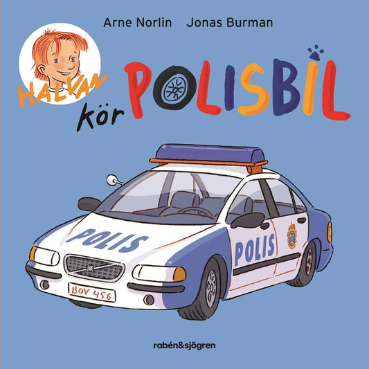 Norlin, Arne | Halvan kör polisbil