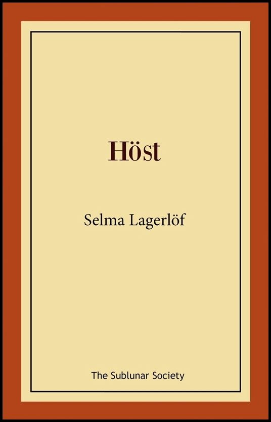 Lagerlöf, Selma | Höst