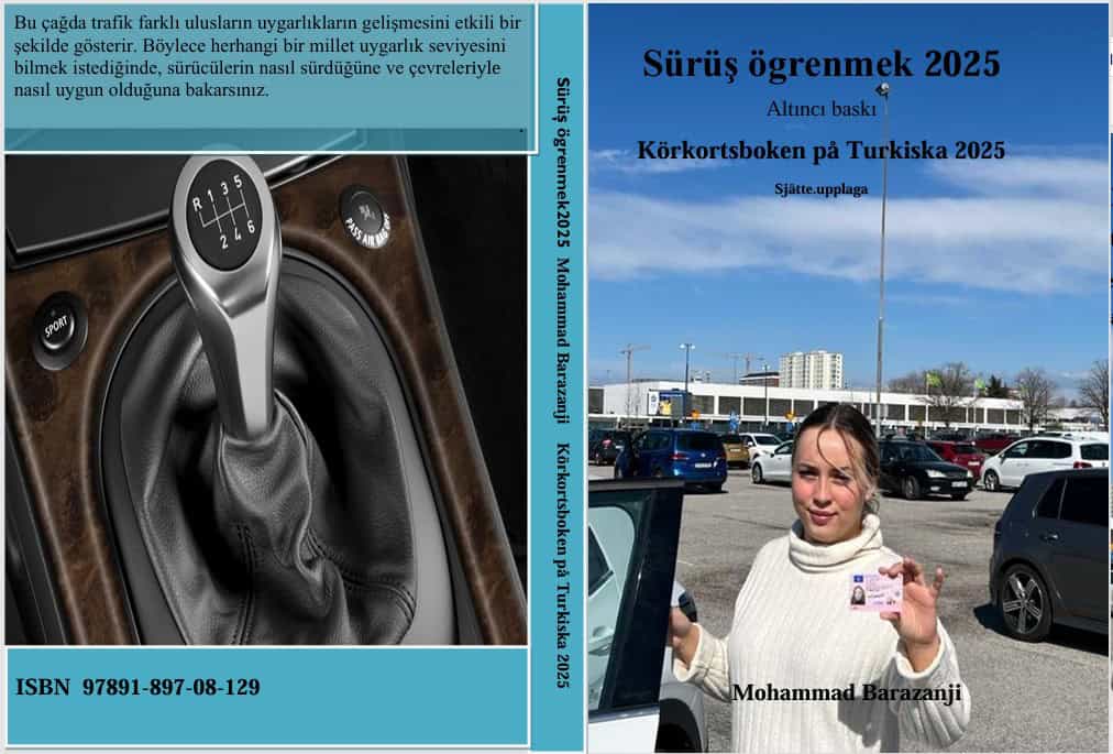 Barazanji, Mohammad | Körkortsboken på Turkiska 2025