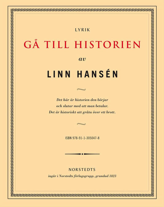 Hansén, Linn | Gå till historien