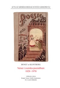 Klintberg, Bengt af | Verser i svenska poesialbum 1820-1970