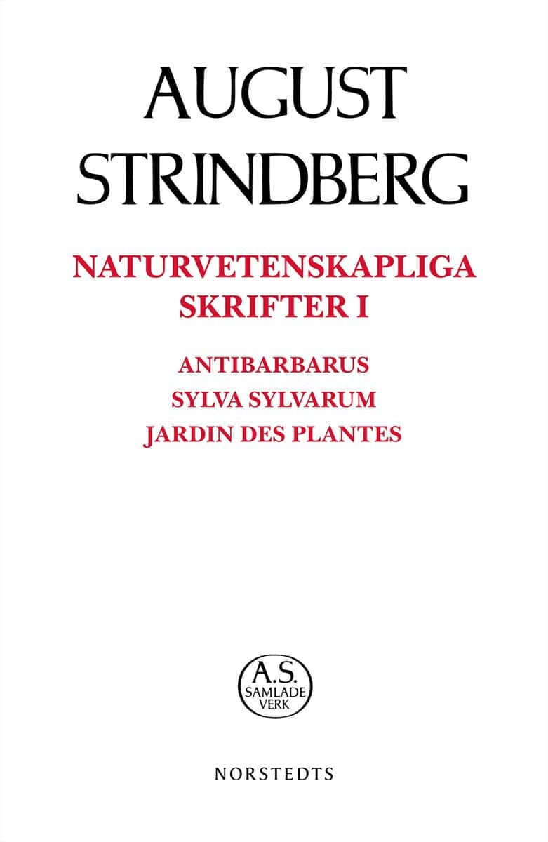 Strindberg, August | Naturvetenskapliga Skrifter I