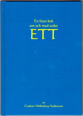 Möllerberg Andersson, Gudrun | En liten bok om och med ordet ETT